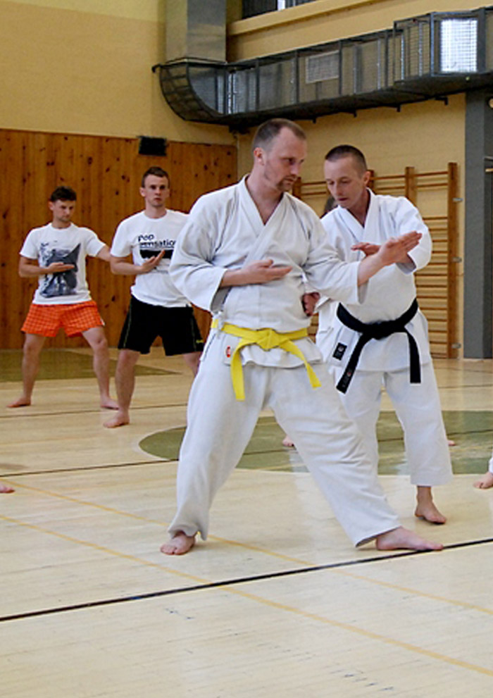 2 staż Karate Shotokan z sensei Dąbrowskim w Kielcach